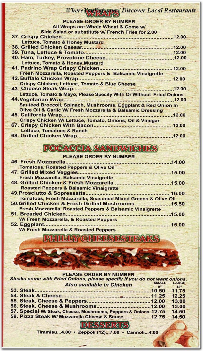 menu 6